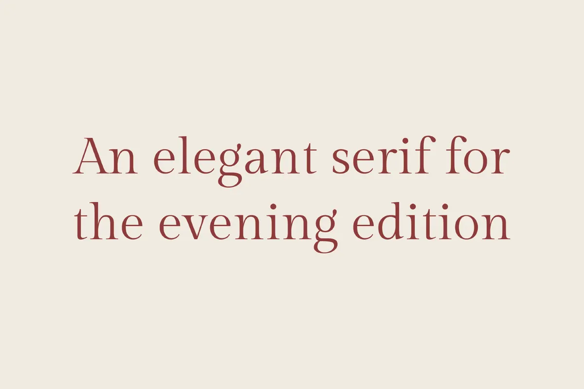 Gilda Display | Free Serif Font