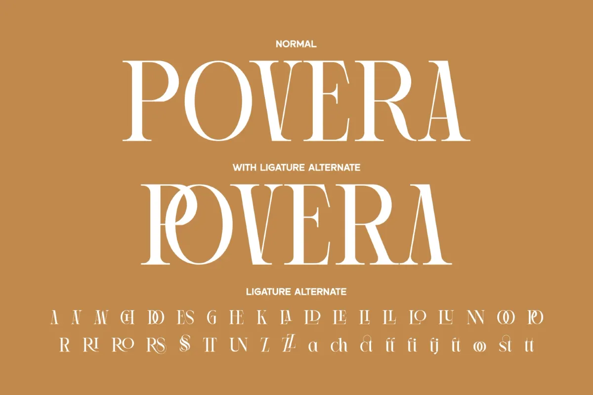 Arseri - Luxury Serif Display Font