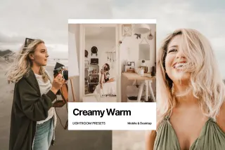Creamy Warm Portrait Lightroom Presets