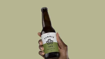 Beer Bottle Mockup