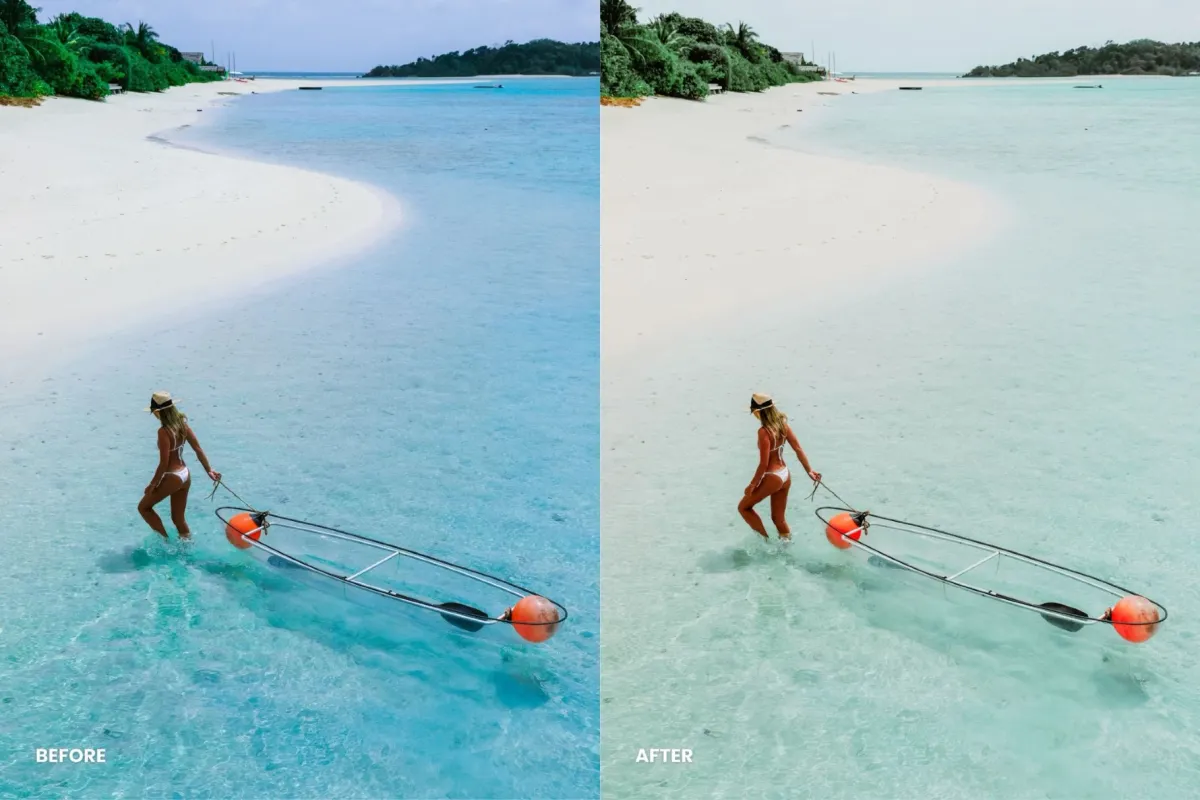 Bright Amber Summer Lightroom Presets
