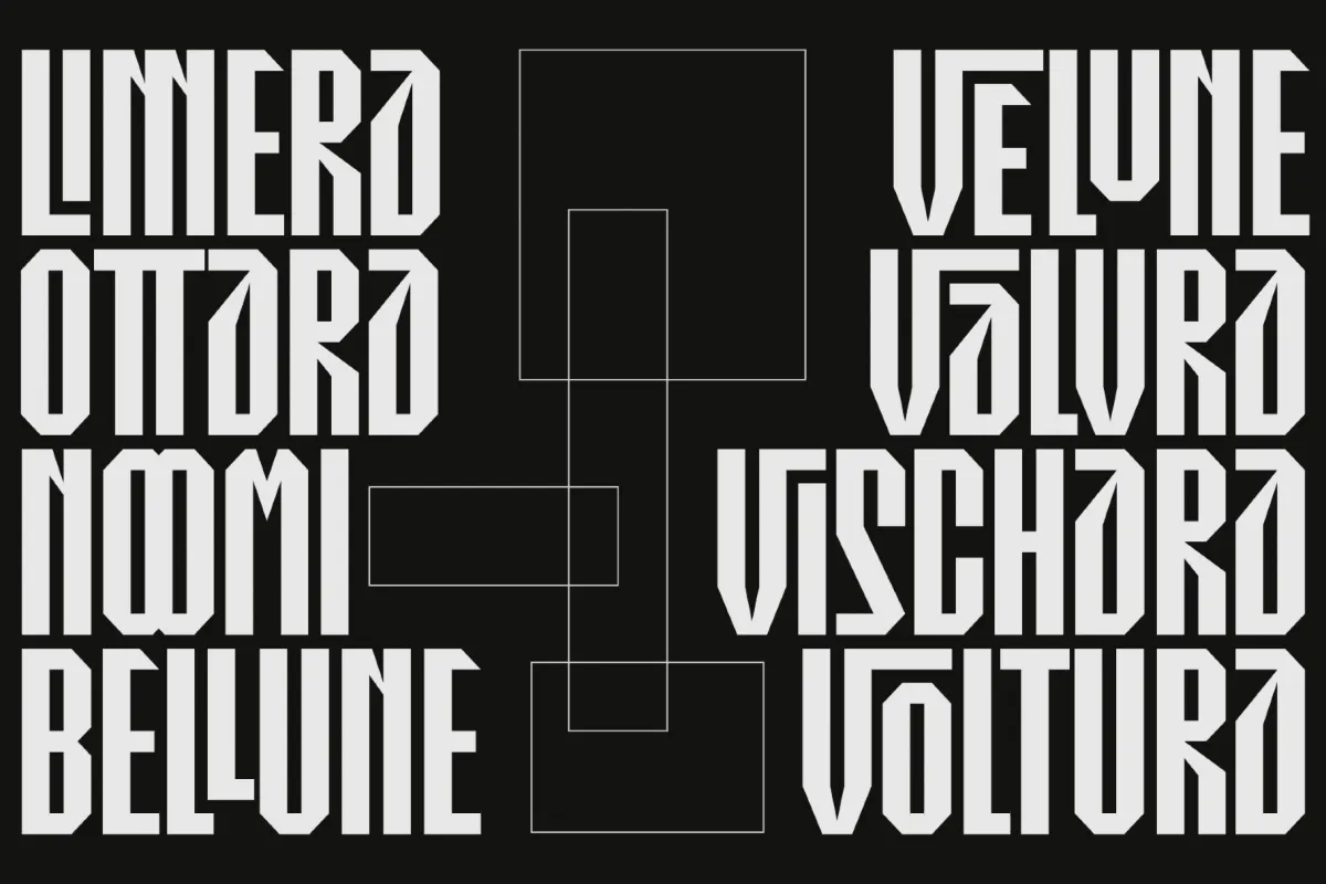 Vanta - Display Blackletter Font
