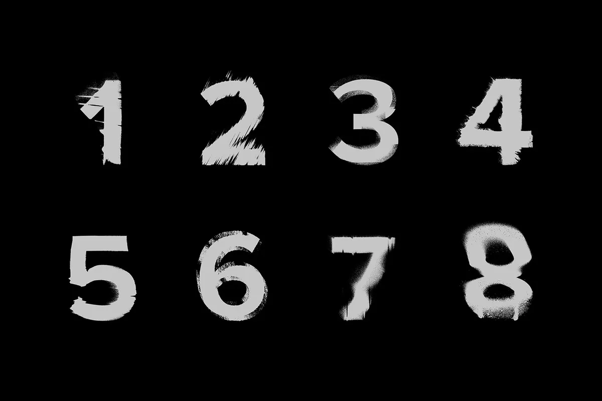 Displaced Distortion Text Effects