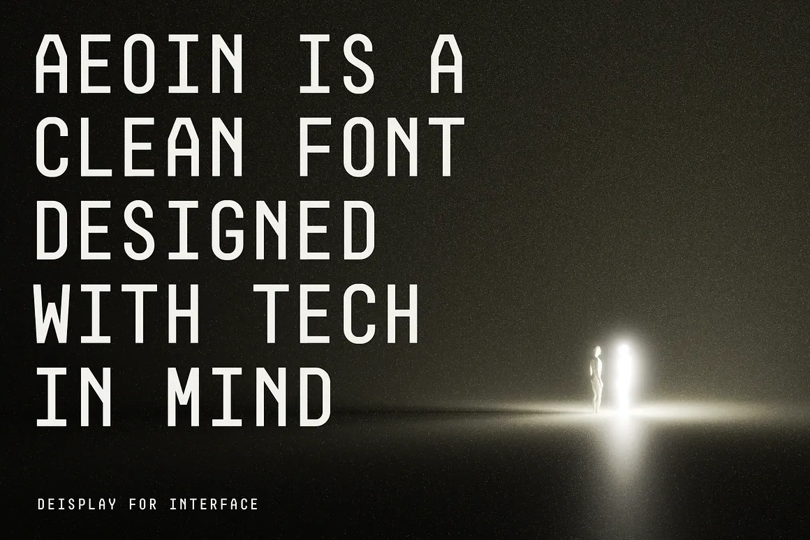 Aeion - Condensed Tech Mono Font Family