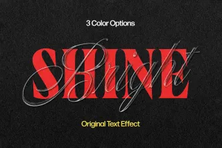 Elegant Glass Text Effect