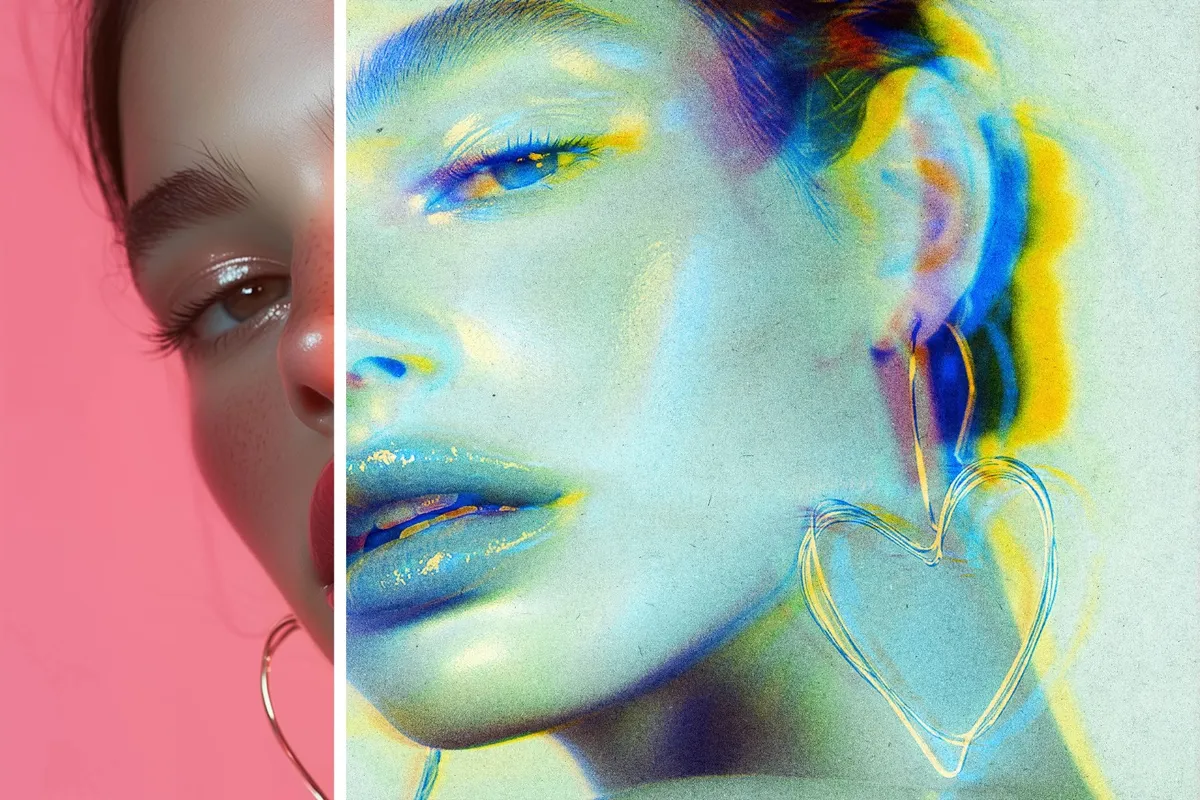 Color Glitch Effect