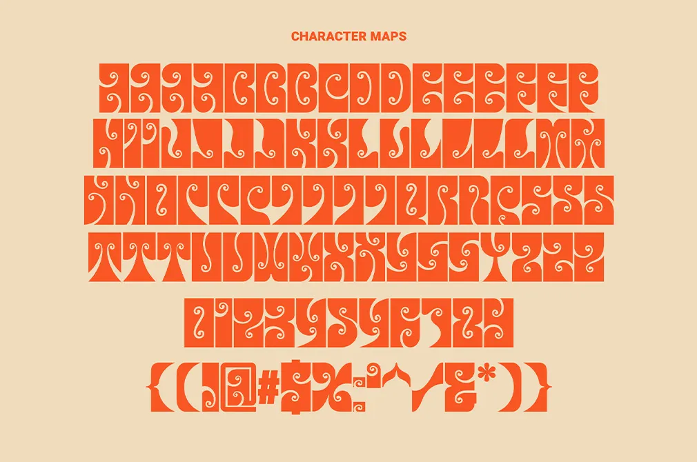 Serenity | Squared Retro Font