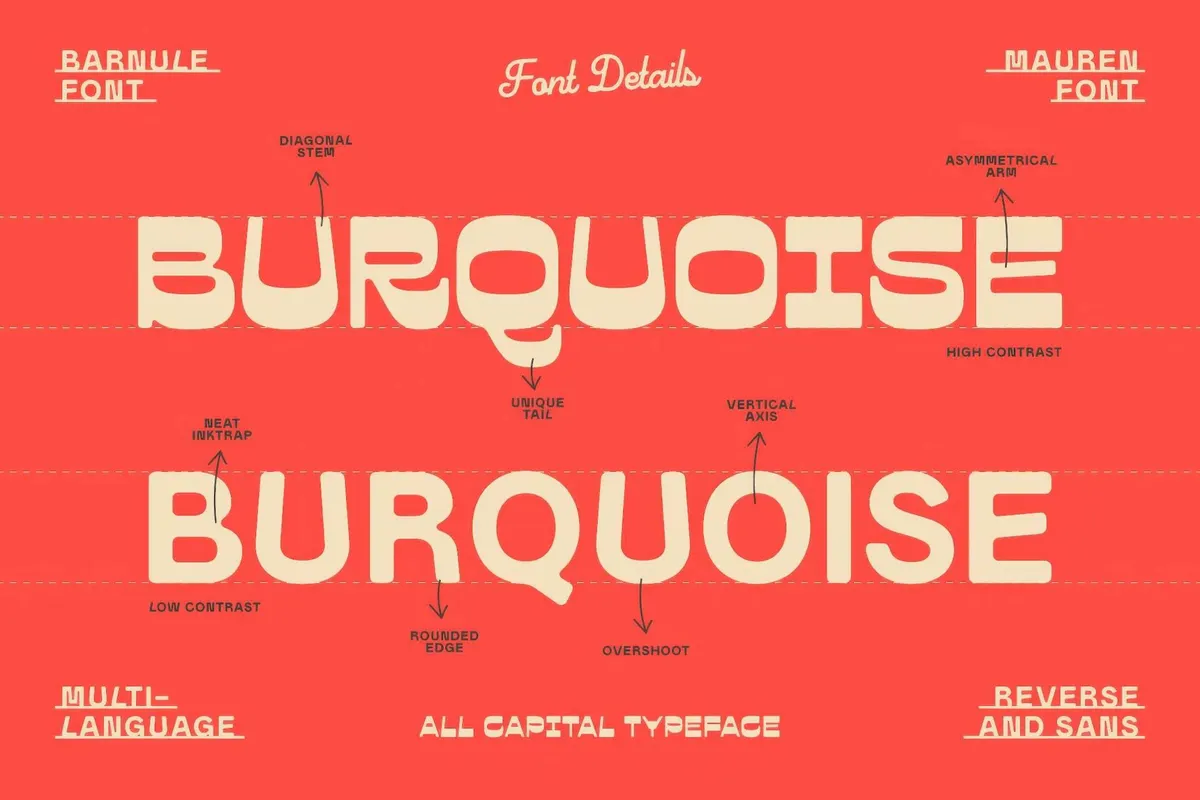 Barnule & Mauren — Western Font Duo