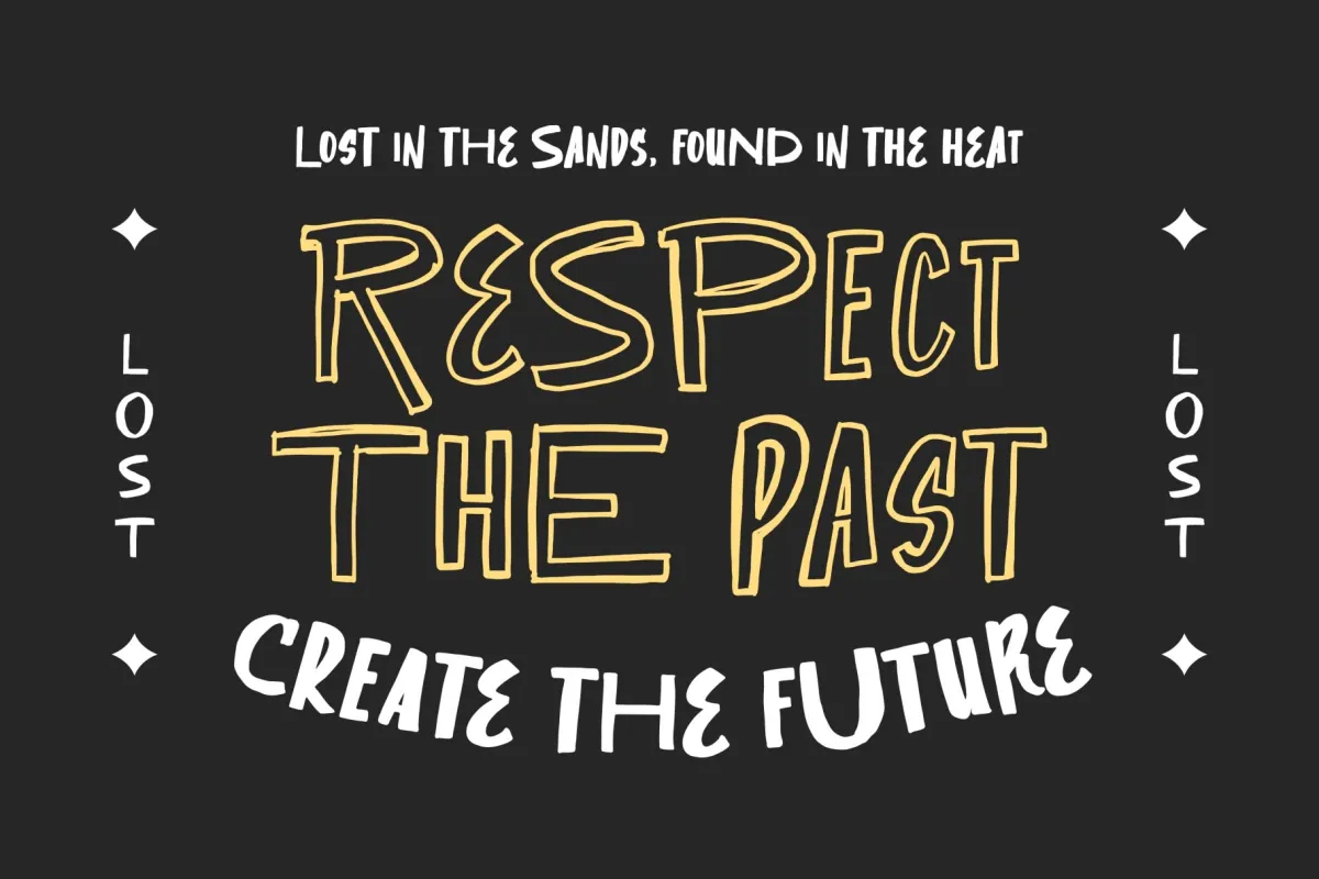 ST Westmark - A Human-Made Rough Wildwest Font