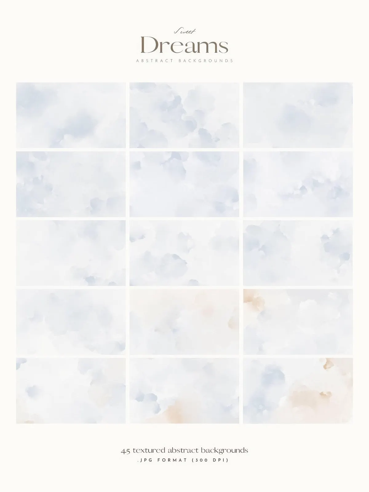 Sweet Dreams: Abstract Texture Backgrounds