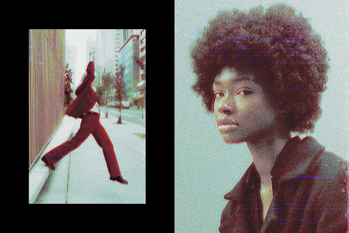 VHS Photo Effect