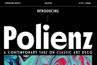 Polienz - Art Deco Sans Serif Family