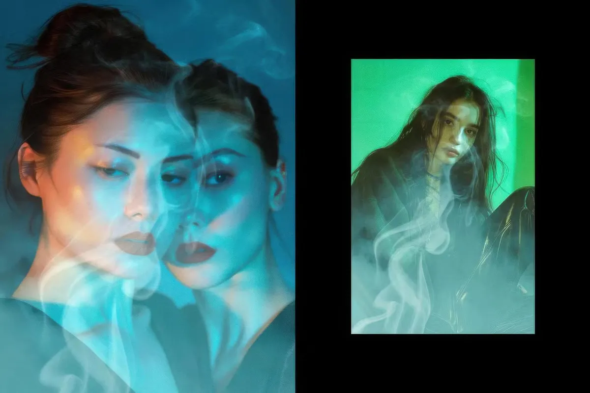 Smoke Photo Effect