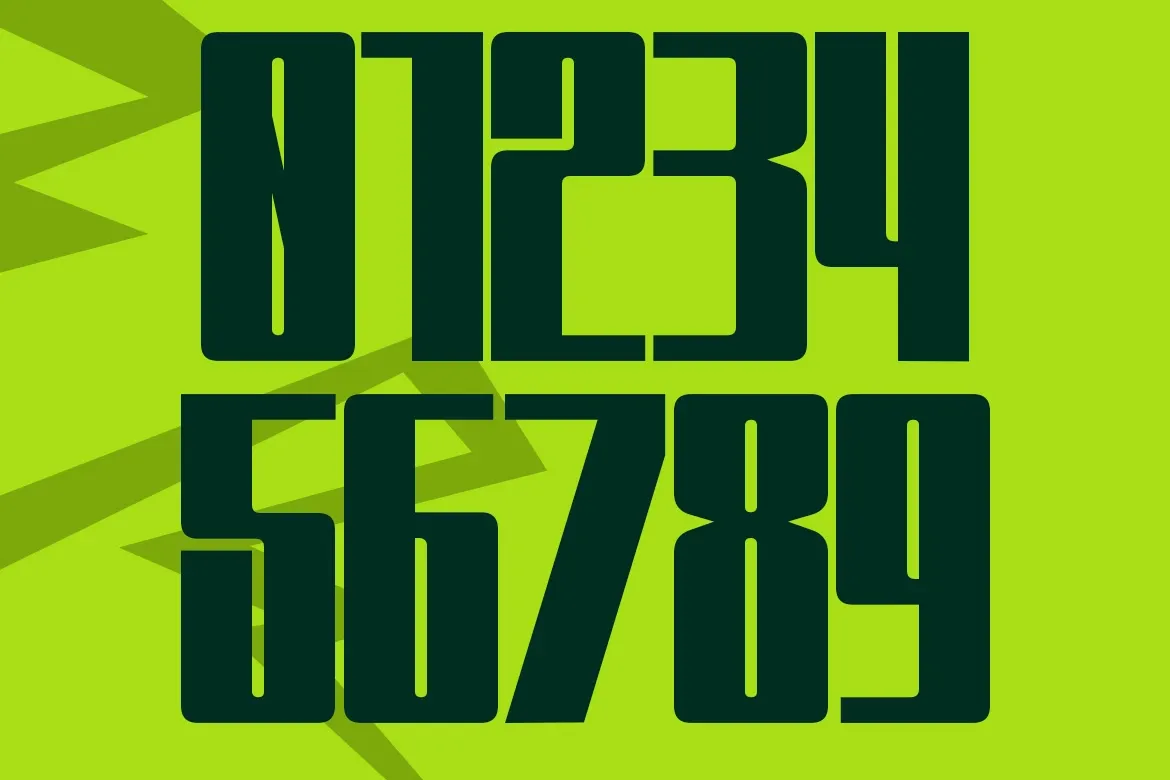 Bixsu - Modern Condensed Font