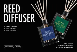 Reed Diffuser Mockup