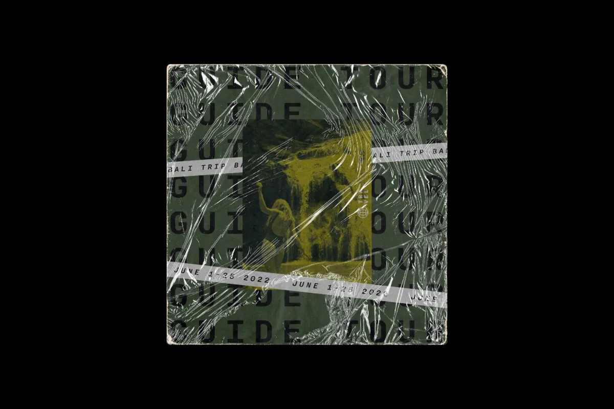 Vinyl Cover Mockup