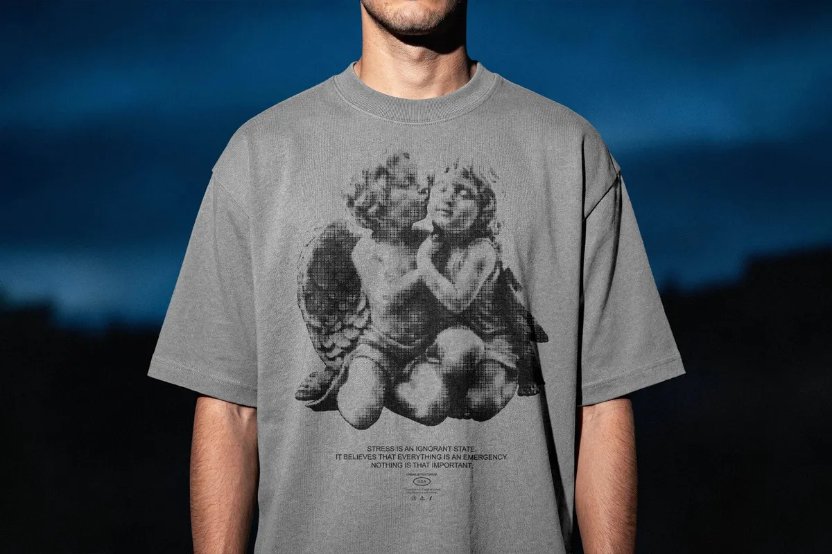 Nighttime T-Shirt Mockup
