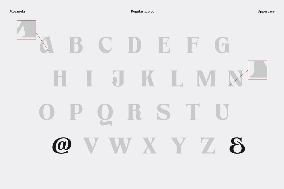PRAK Moranela - Luxury Serif Font