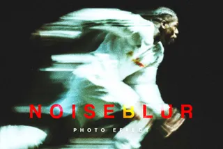 Noise Blur Photo Effect