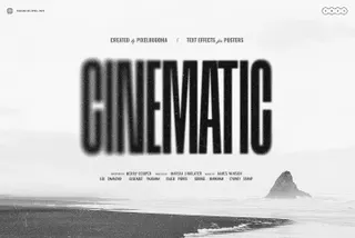 Cinematic Text Effects
