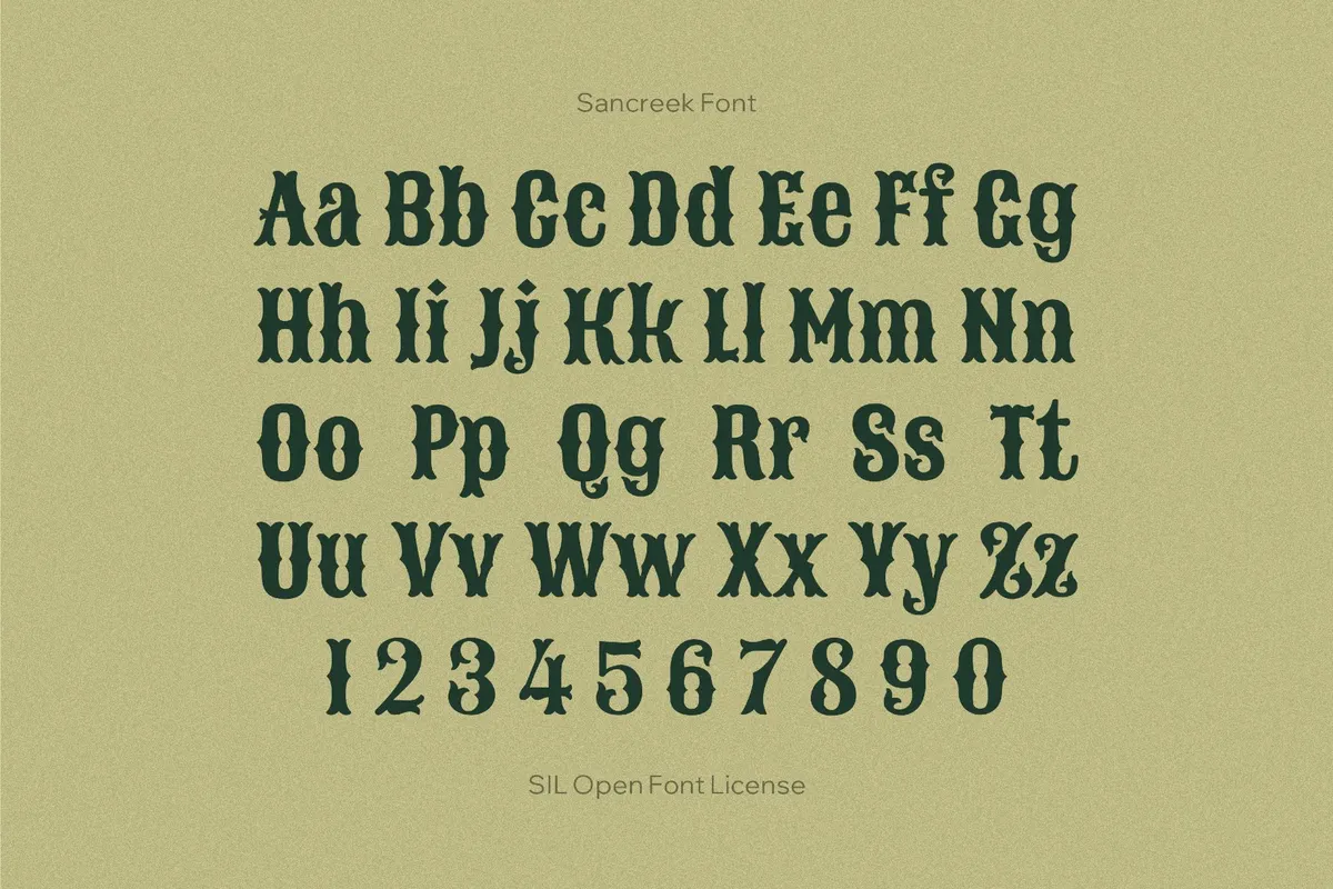 Sancreek Font
