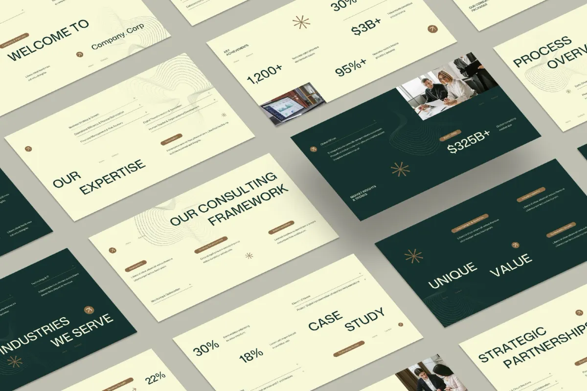 Management Consulting Keynote Template