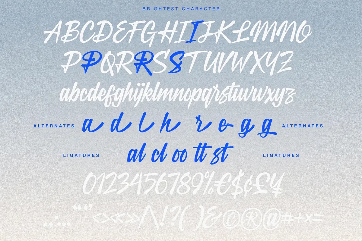 Brightest – Graffiti Signature Font