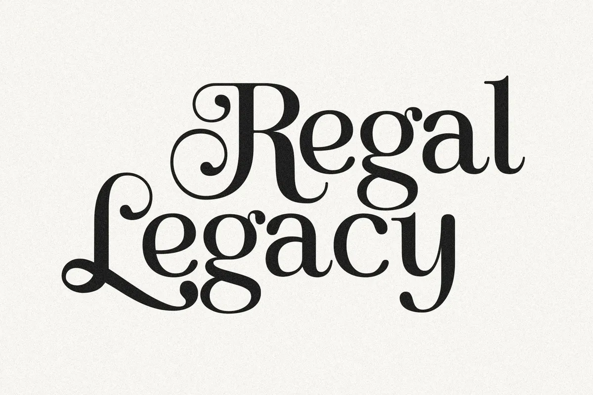 Regal Legacy - Elegant Typeface