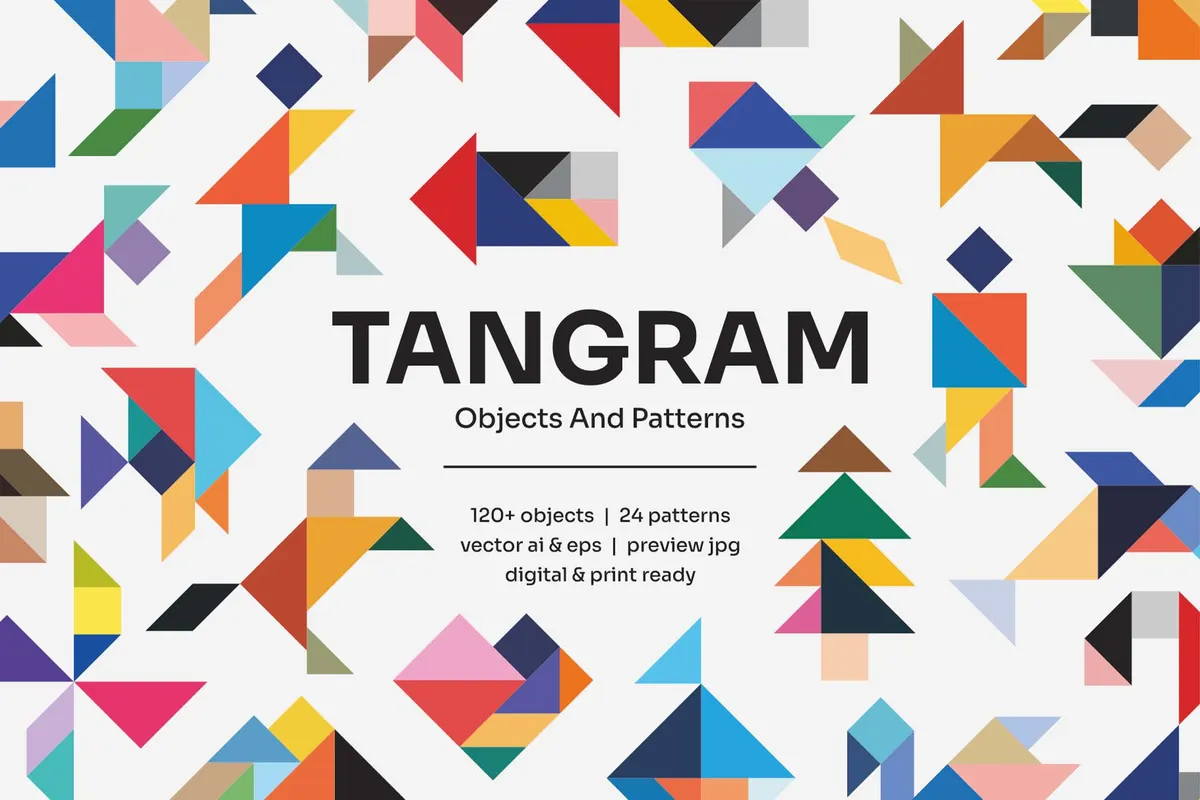 TANGRAM: Objects & Patterns