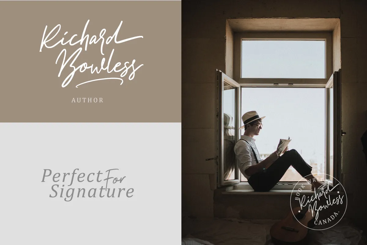 Aurelie Smith Signature Font + Extra