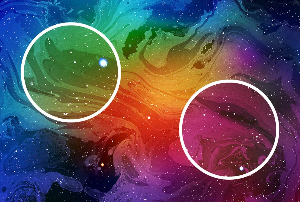 Space: Marbling Texture Backgrounds