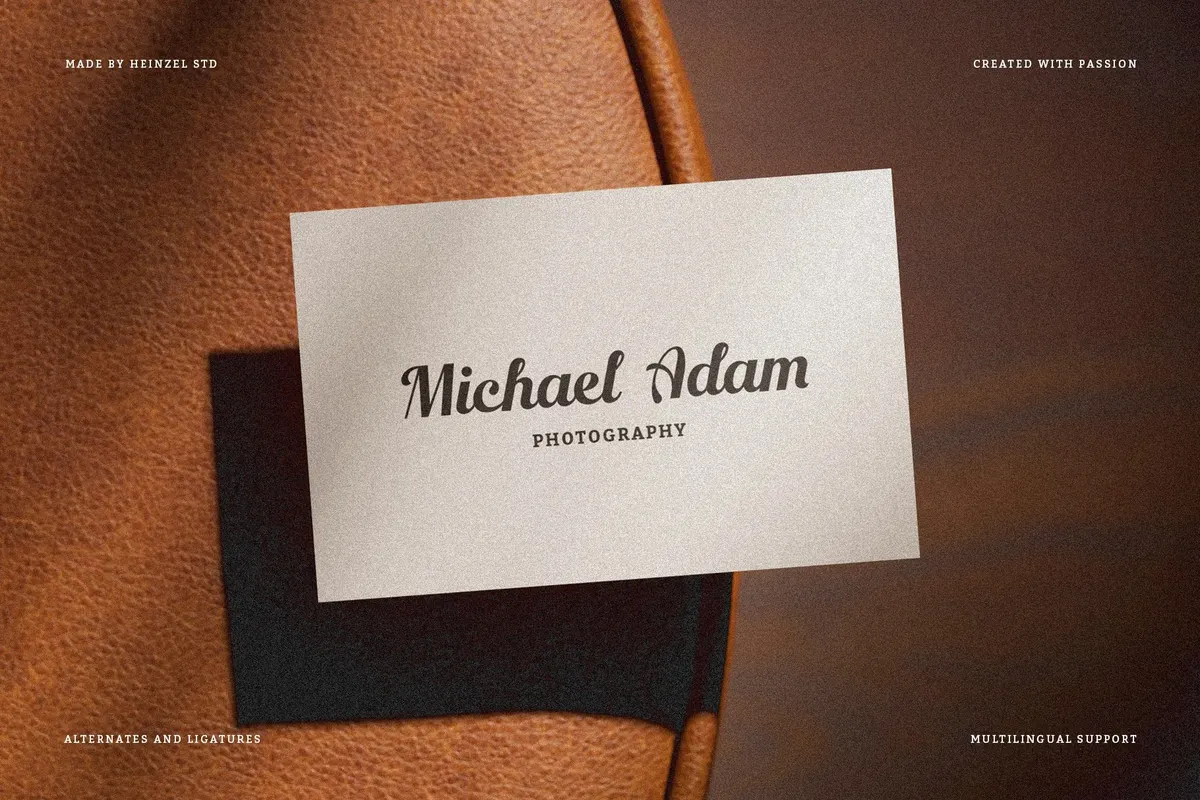 Sacrifice - Retro Script Font