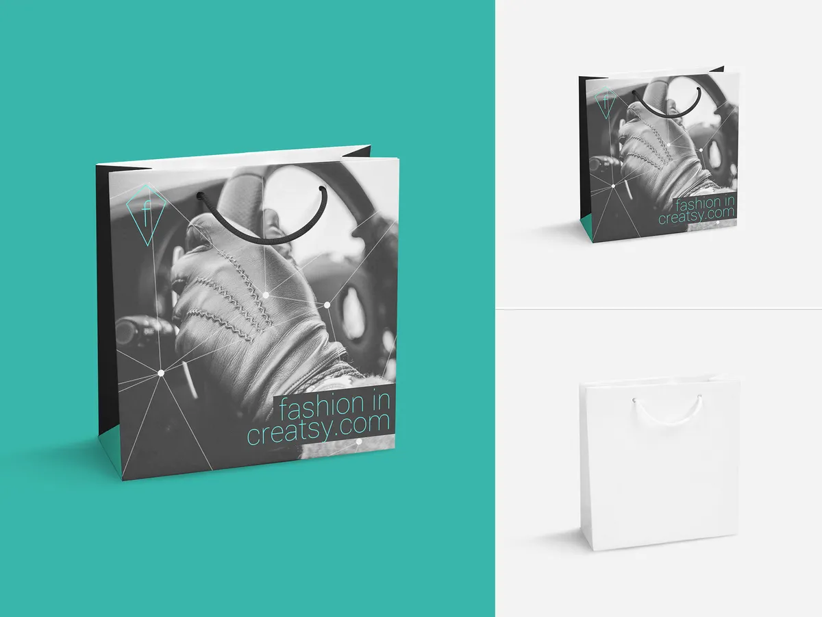 Paper Bags Mockup Set