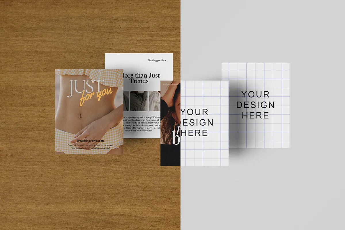 IG Social Posts Mockup