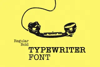 Typewriter Font