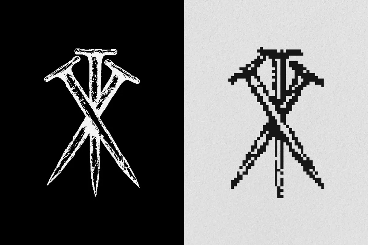 Dark Aesthetic Dithering Graphic Pack Vol.1