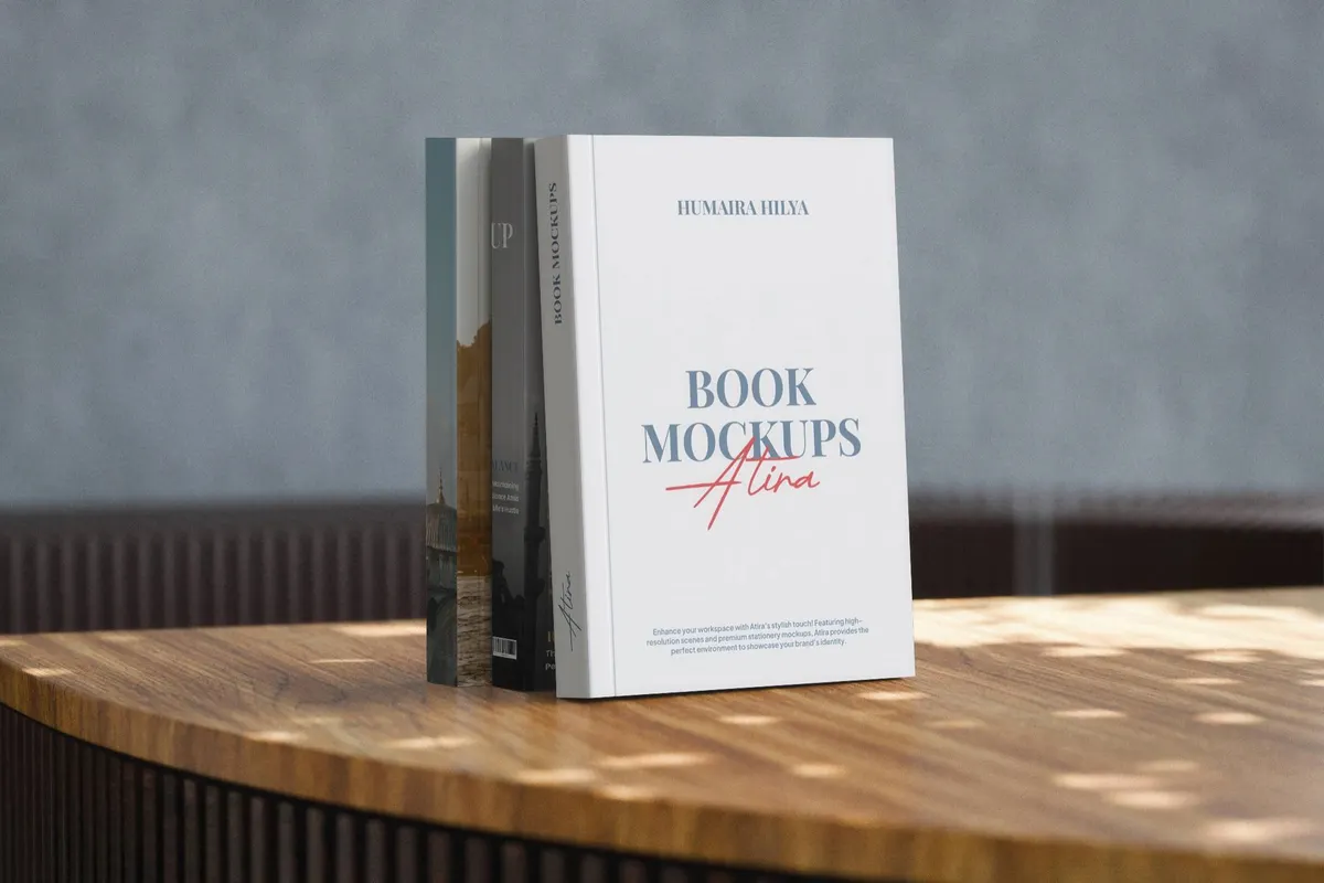 Interior Book Mockups