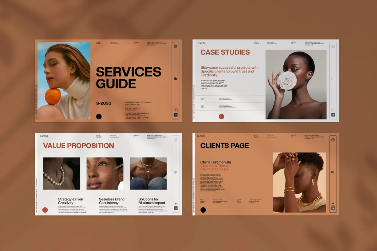 URFI - Services Guide Presentation Template