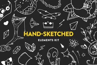 Hand-Sketched Vector Elements