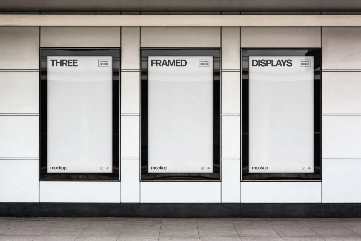 Station Displays Mockup