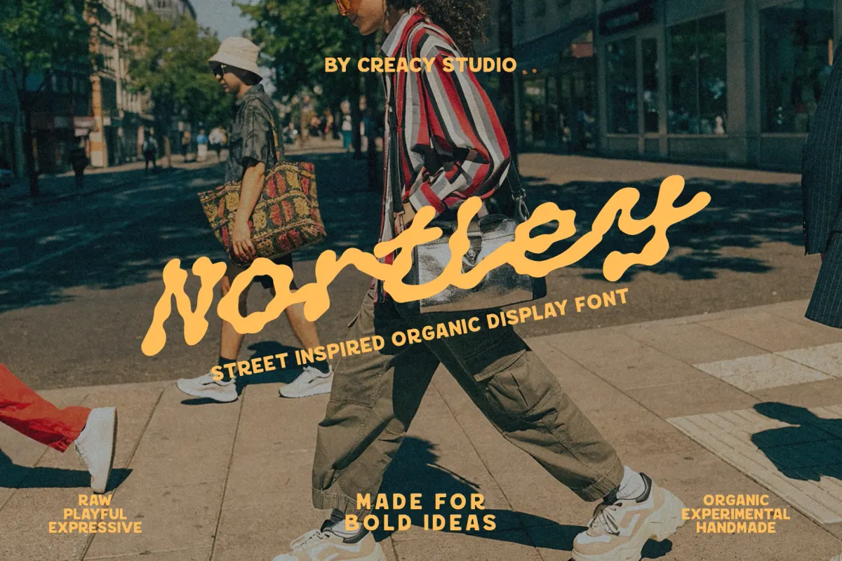 Nortley – Bold Street Graffiti Font