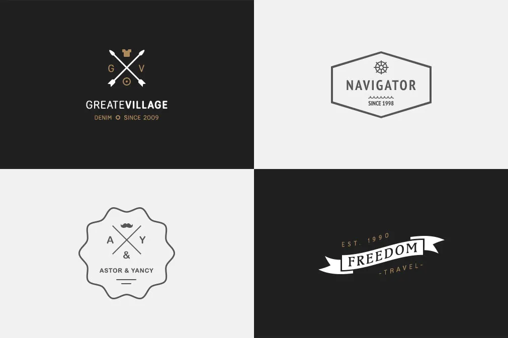 Vintage Logo Kit Vol.2