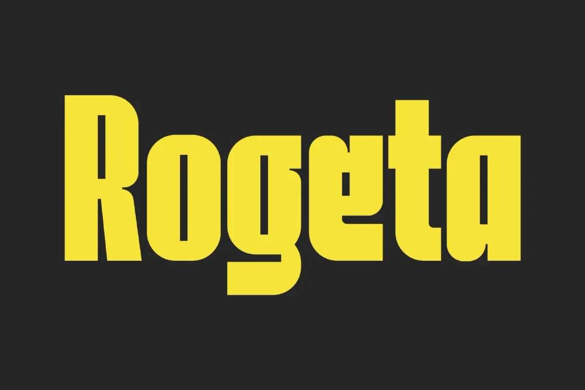 Rogeta - Bold Condensed Display Font