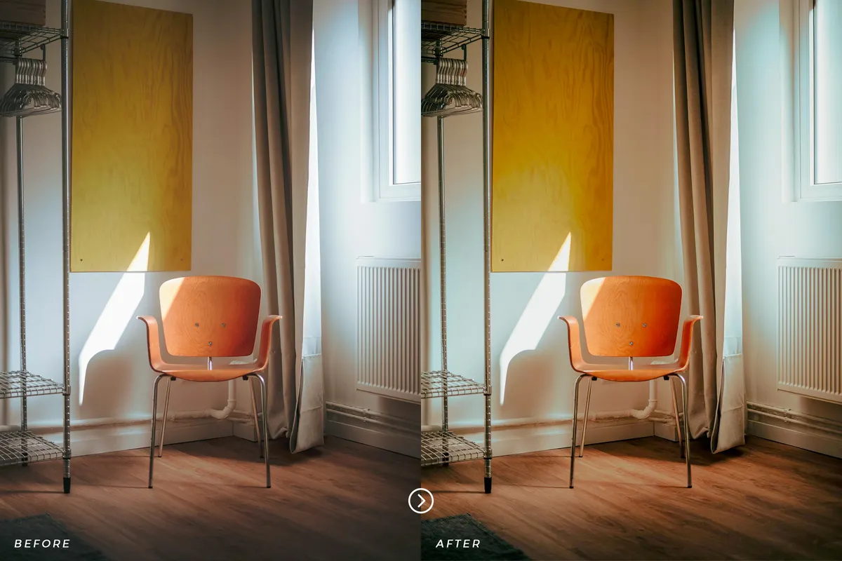 Mid Century Interior Lightroom Presets