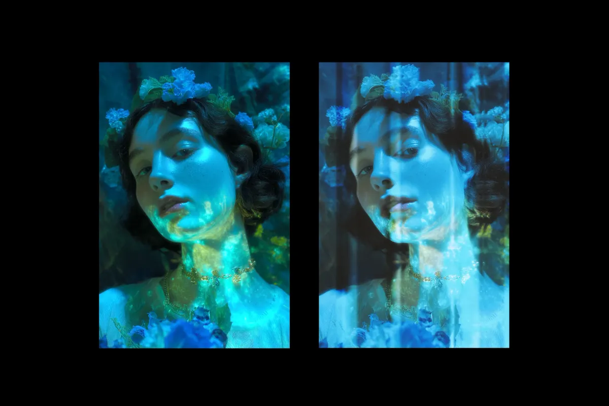 Distorted Mirror Photo Effect