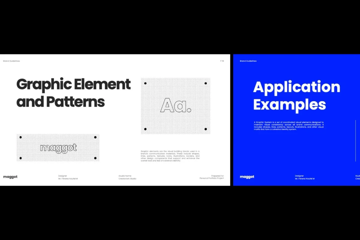 Brand Book Google Slides Template
