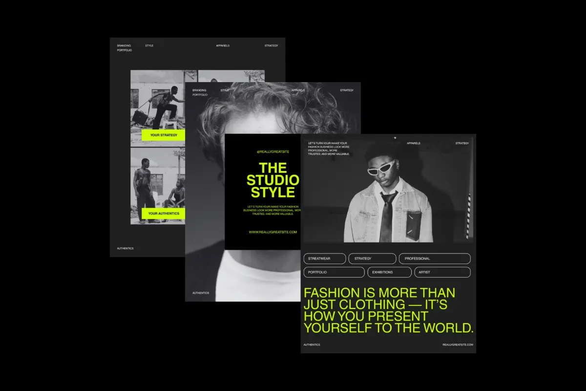 Modern Branding Social Media Pack