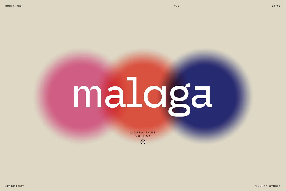 Morfa - Futuristic Techno Font