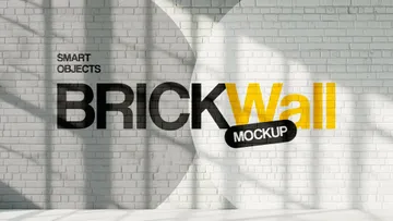 Brick Wall Mockup