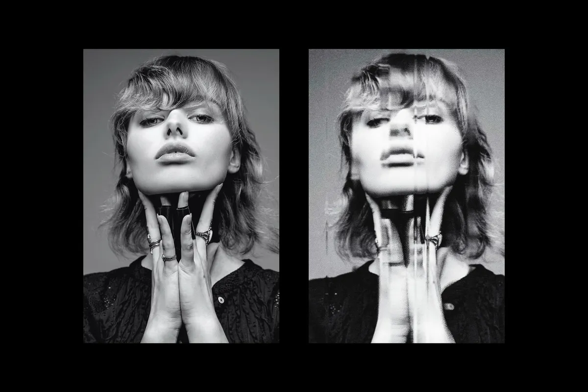 Distortion Poster Effect